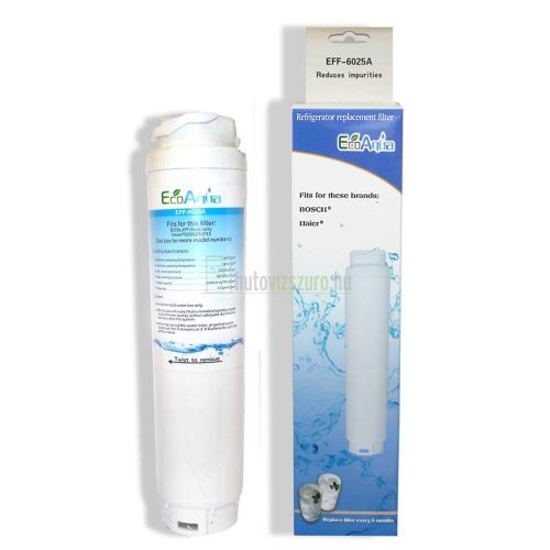 EcoAqua EFF-6025N hűtő vízszűrő RF-2800-13 Haier 0060218743 szűrő helyett