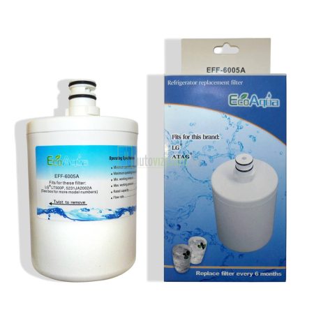 EcoAqua EFF-6005A hűtő vízszűrő LG LT500P (5231JA2002A) szűrő helyett