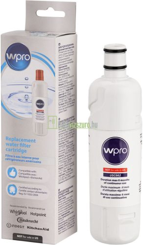 Whirlpool USC002  - 484010678059 gyári hűtővíz szűrő